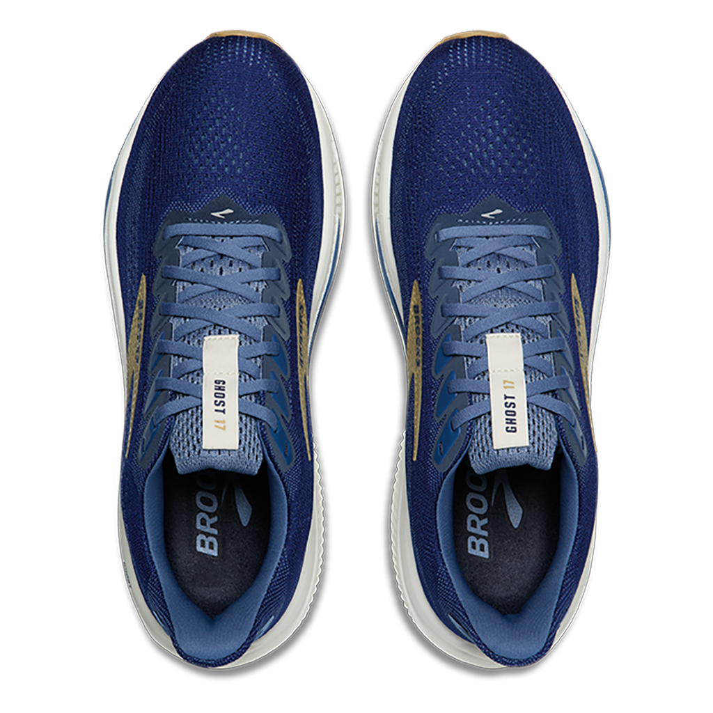 Brooks Ghost 17 — White - Pink Clay - Gecko — Size D — Width 7 — Alternate View 15