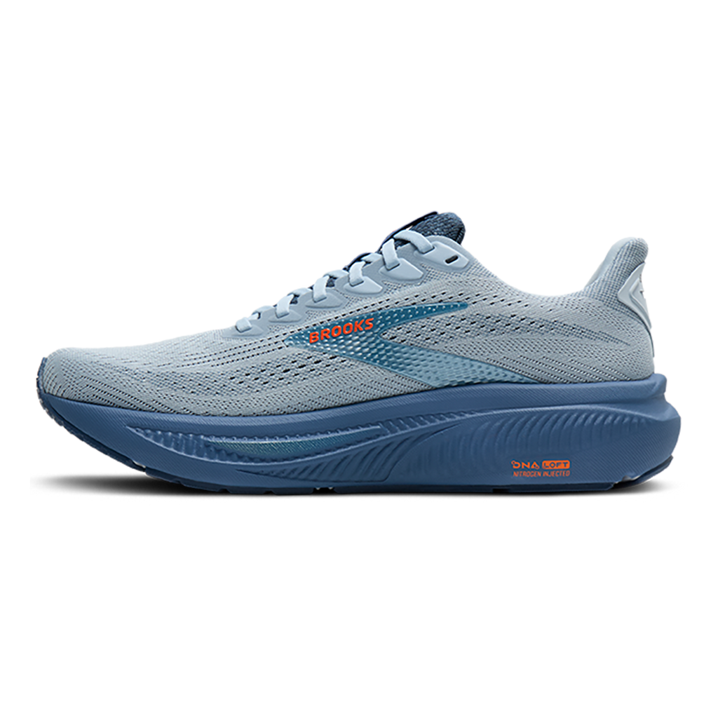 Brooks Ghost 17 — White - Pink Clay - Gecko — Size D — Width 7 — Alternate View 10