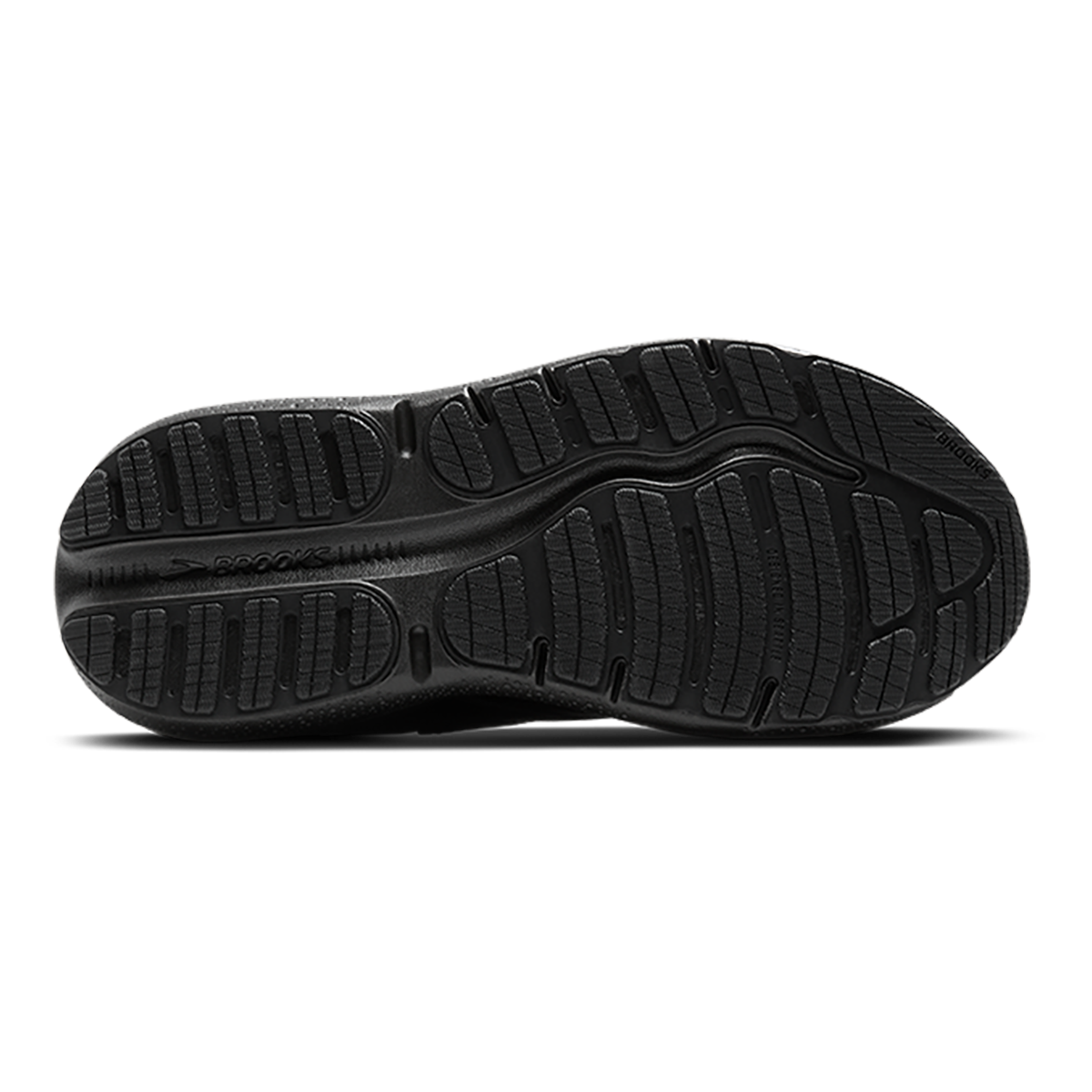 Brooks Ghost Max Leather — Black - Black — Size D — Width 8 — Alternate View 8