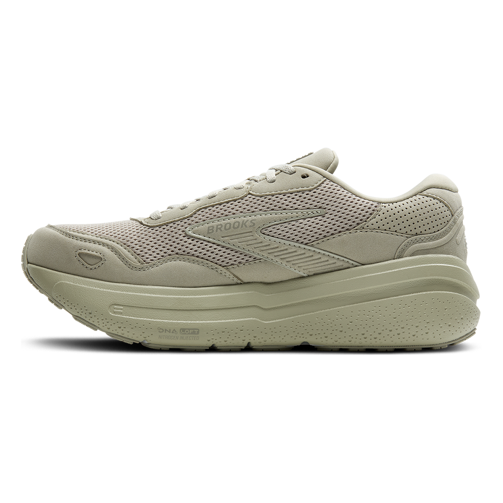 Brooks Ghost Max SE — London Fog - Green Haze - Coconut — Size D — Width 8.5 — Alternate View 10