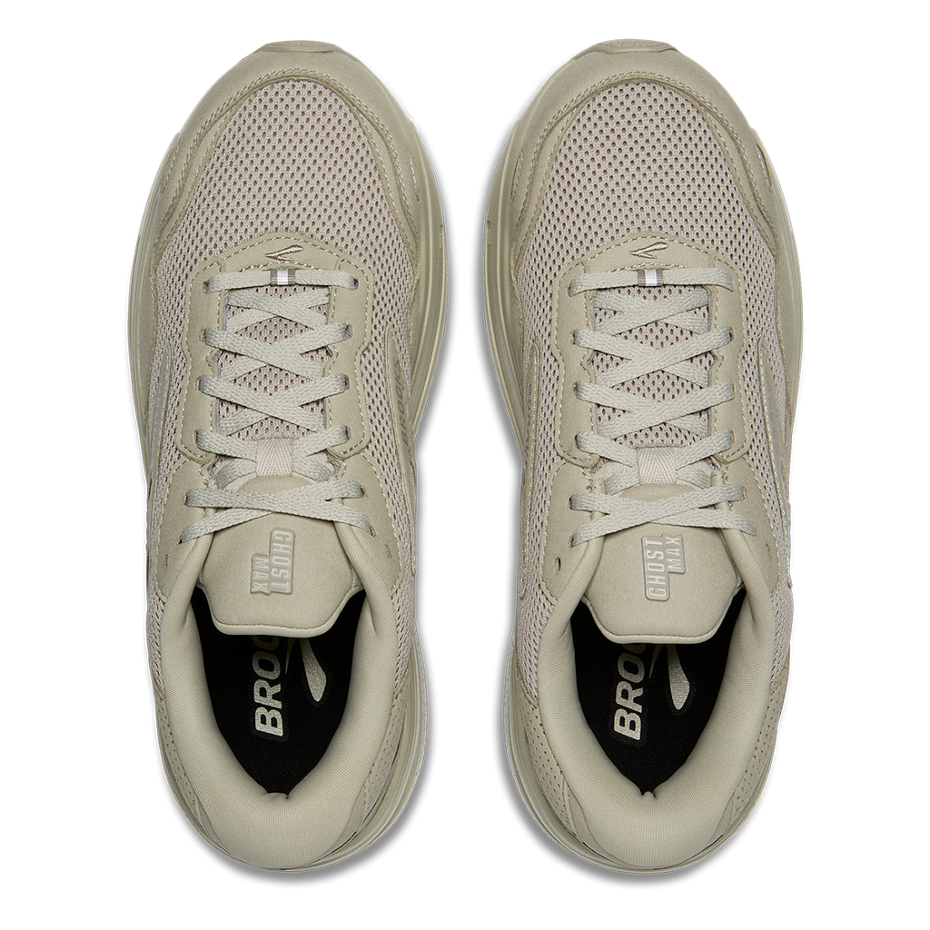 Brooks Ghost Max SE — London Fog - Green Haze - Coconut — Size D — Width 8.5 — Alternate View 11