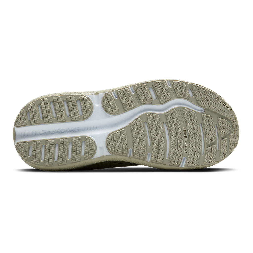 Brooks Ghost Max SE — London Fog - Green Haze - Coconut — Size D — Width 8.5 — Alternate View 12