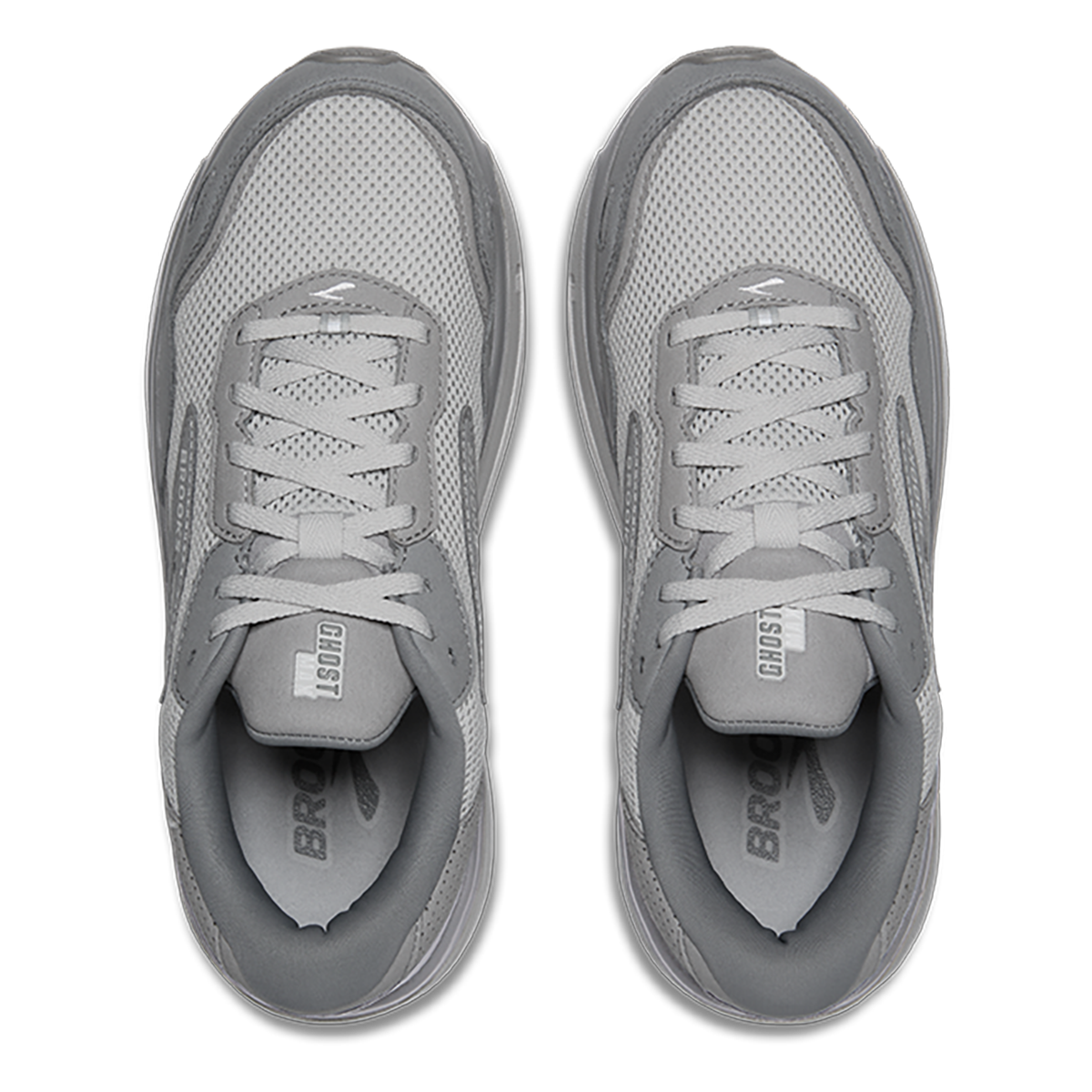 Brooks Ghost Max SE — London Fog - Green Haze - Coconut — Size D — Width 8.5 — Alternate View 7