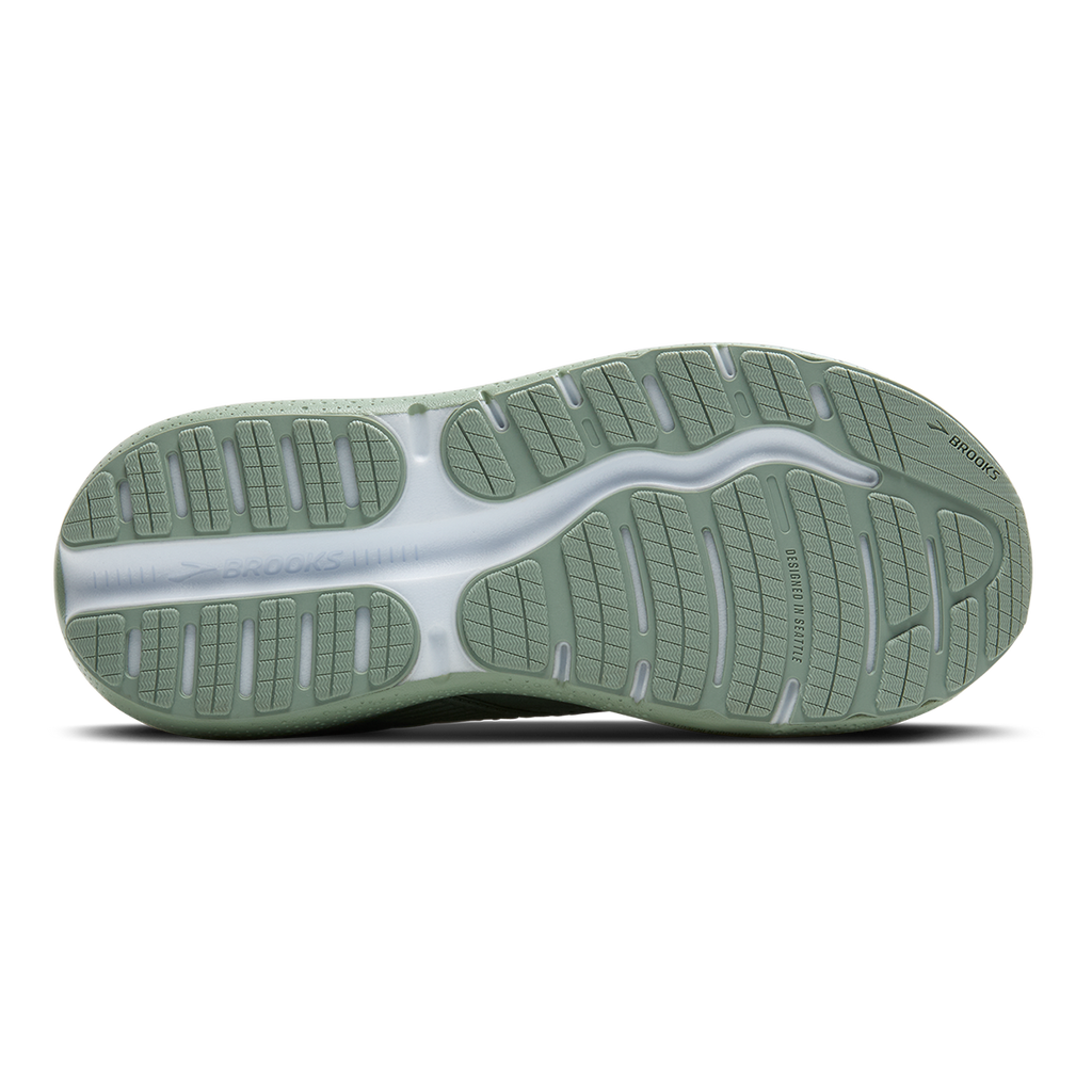 Brooks Ghost Max SE — London Fog - Green Haze - Coconut — Size D — Width 8.5 — Alternate View 16