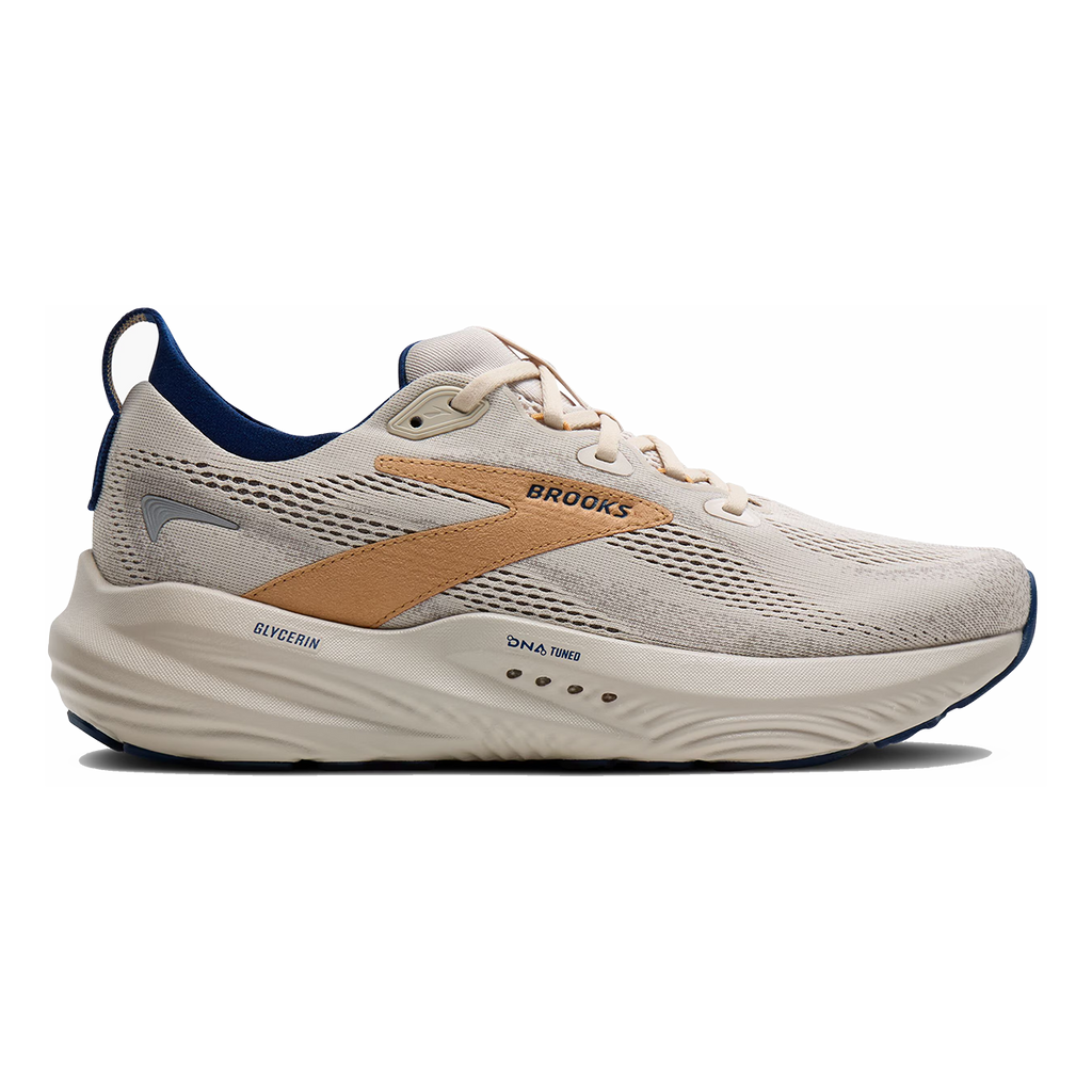 Brooks Glycerin 22 — Moonbeam - Blue - Taffy — Size D — Width 8 — Front View