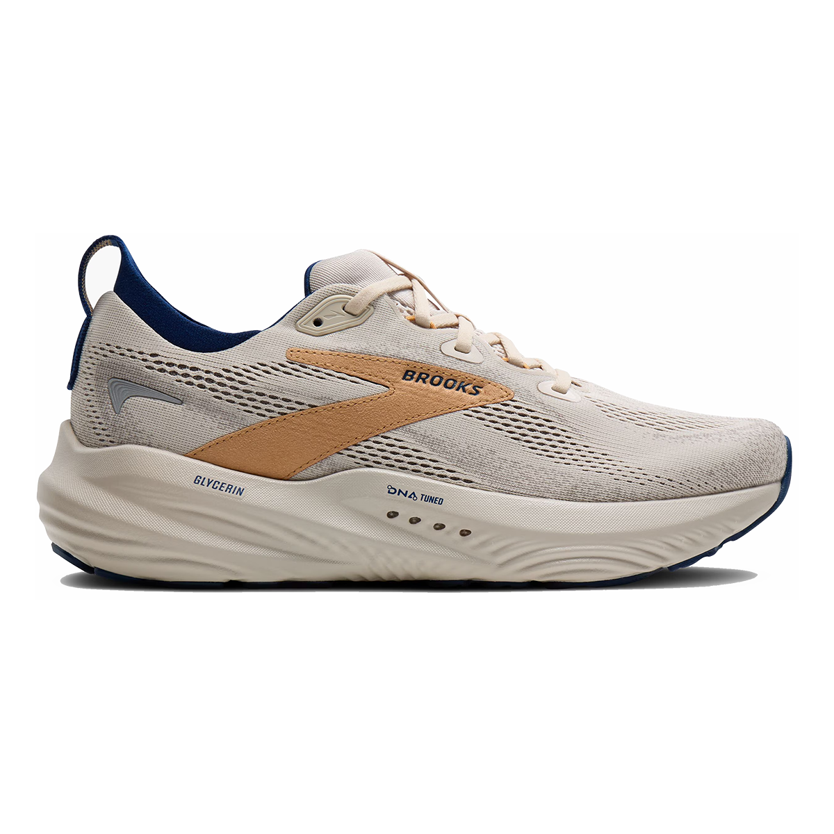 Brooks Glycerin 22 — Moonbeam - Blue - Taffy — Size D — Width 8 — Front View