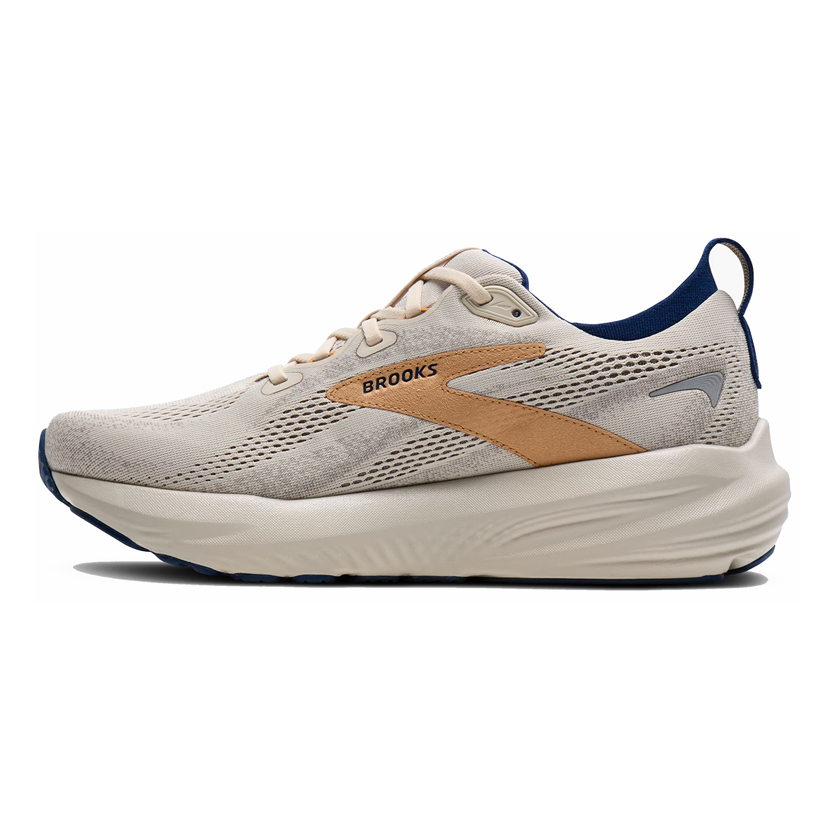 Brooks Glycerin 22 — Moonbeam - Blue - Taffy — Size D — Width 8 — Side View