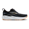Brooks Glycerin 22 Black - Country Blue - Orange Pop — Black - Country Blue - Orange Pop — Size 2E — Width 8 — Front View