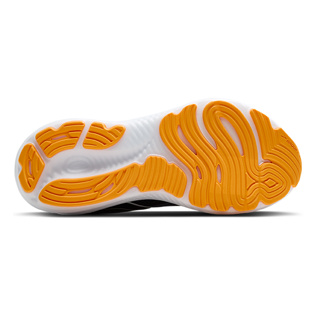 Brooks Glycerin 22 Black - Country Blue - Orange Pop — Black - Country Blue - Orange Pop — Size 2E — Width 8 — Top View