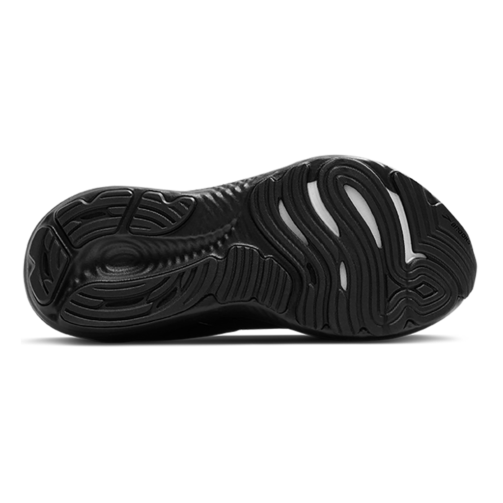 Brooks Glycerin 22 Black - Black - Ebony — Black - Black - Ebony — Size B — Width 5 — Top View