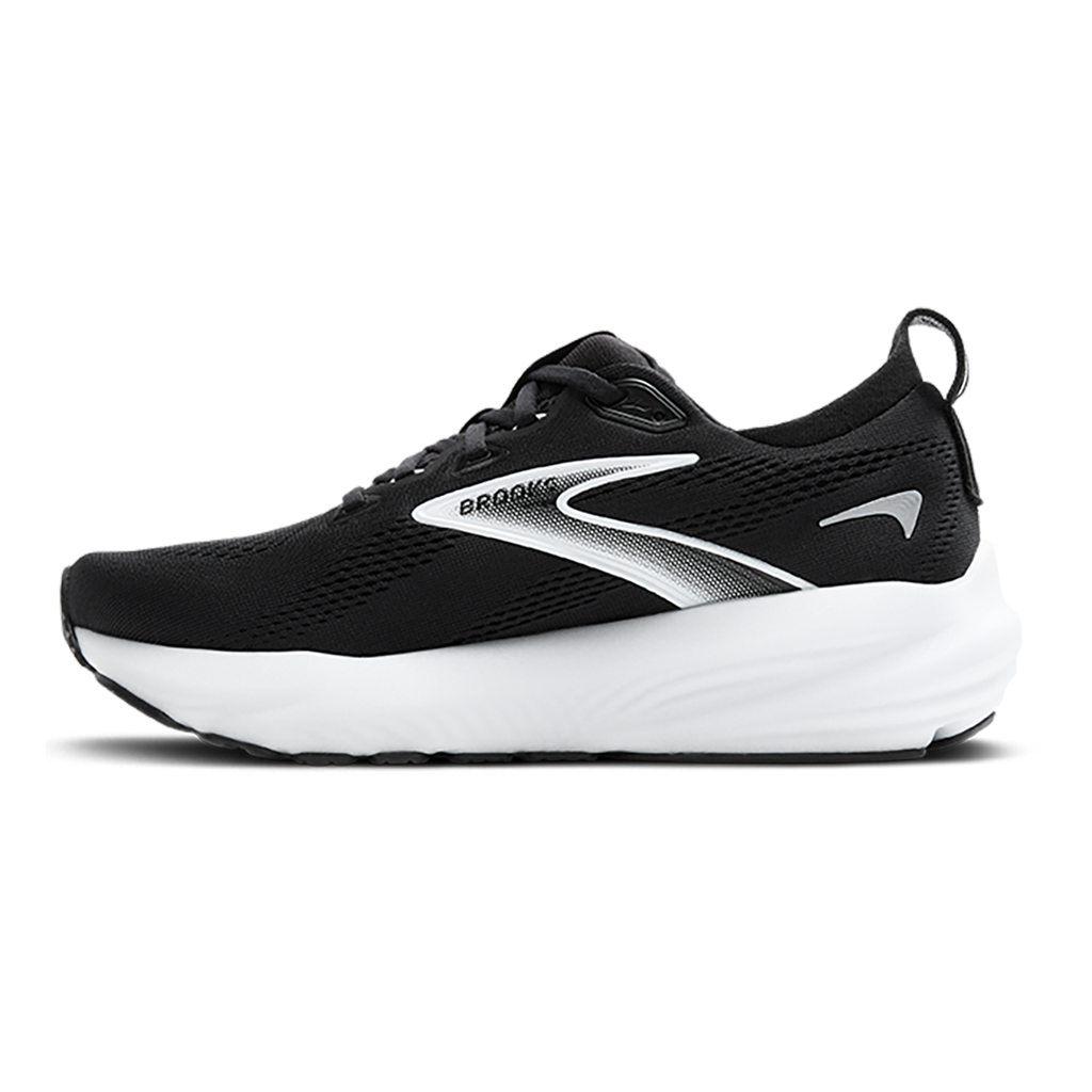 Brooks Glycerin 22 Black - Grey - White — Black - Grey - White — Size 2E — Width 8 — Side View