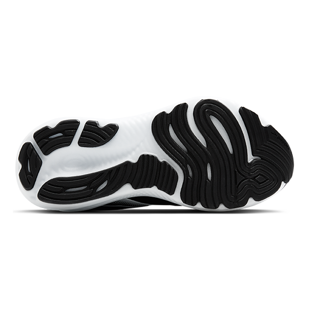Brooks Glycerin 22 Black - Grey - White — Black - Grey - White — Size 2E — Width 8 — Top View