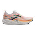 Brooks Glycerin 22 White - Orange - Green Blue Slate — White - Orange - Green Blue Slate — Size D — Width 7 — Front View