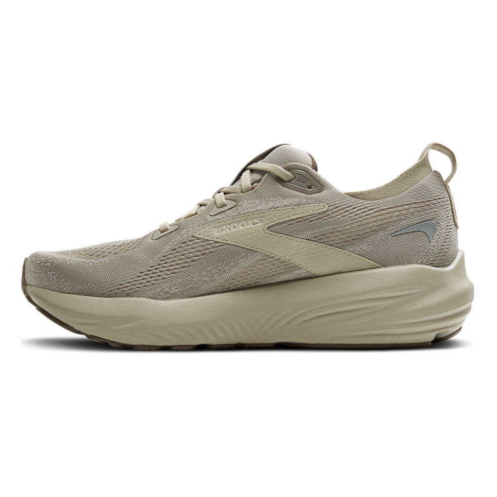Brooks Glycerin 22 London Fog - Almond Oil - Falcon — London Fog - Almond Oil - Falcon — Size D — Width 7 — Side View