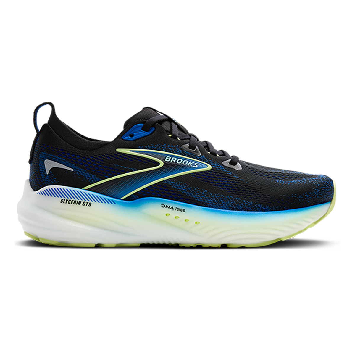 Brooks Glycerin GTS 22 — Black - Black - Ebony — Size D — Width 8 — Alternate View 13