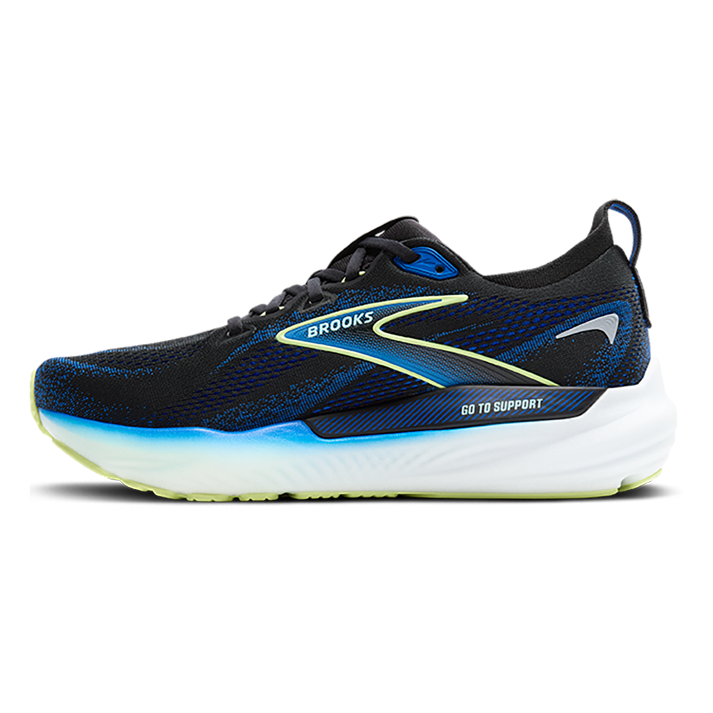 Brooks Glycerin GTS 22 — Black - Black - Ebony — Size D — Width 8 — Alternate View 14