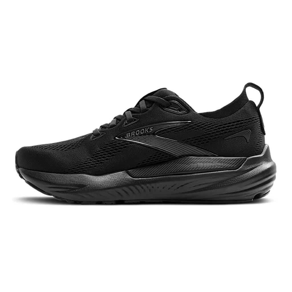 Brooks Glycerin GTS 22 — Black - Black - Ebony — Size D — Width 8 — Alternate View 18