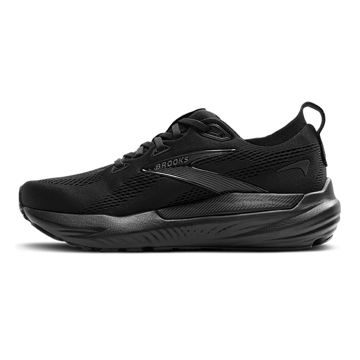 Brooks Glycerin GTS 22 — Black - Black - Ebony — Size D — Width 8 — Alternate View 18