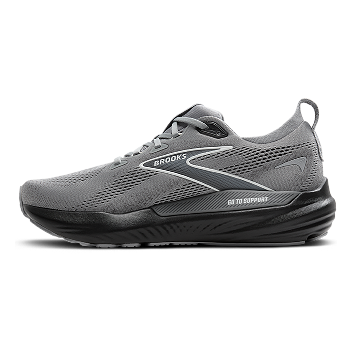 Brooks Glycerin GTS 22 — Black - Black - Ebony — Size D — Width 8 — Alternate View 30