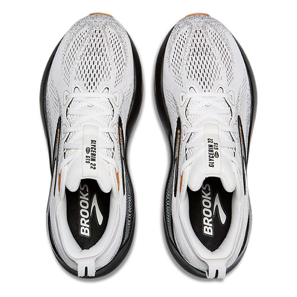 Brooks Glycerin GTS 22 — Black - Black - Ebony — Size D — Width 8 — Alternate View 7