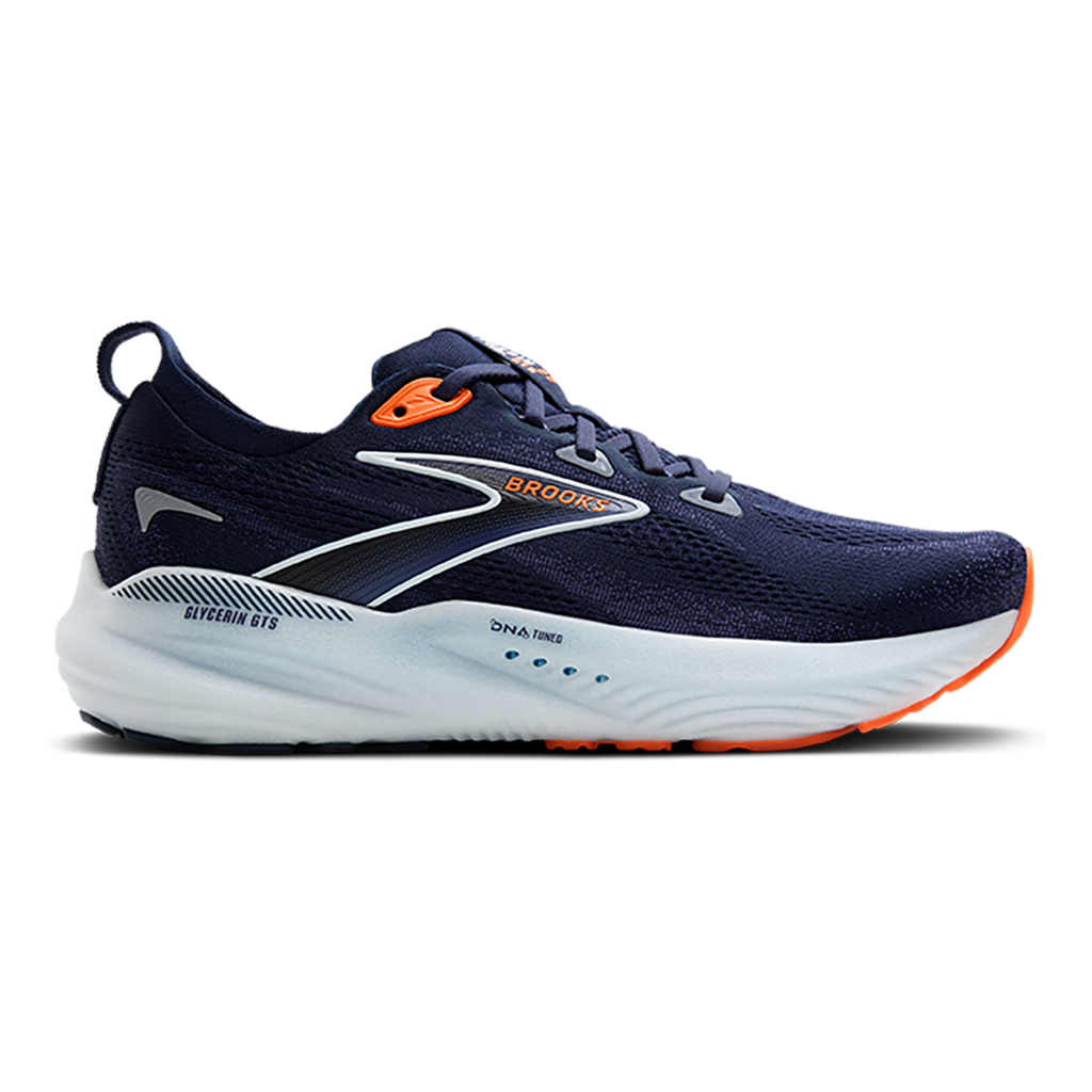 Brooks Glycerin GTS 22 — Black - Black - Ebony — Size D — Width 8 — Alternate View 25