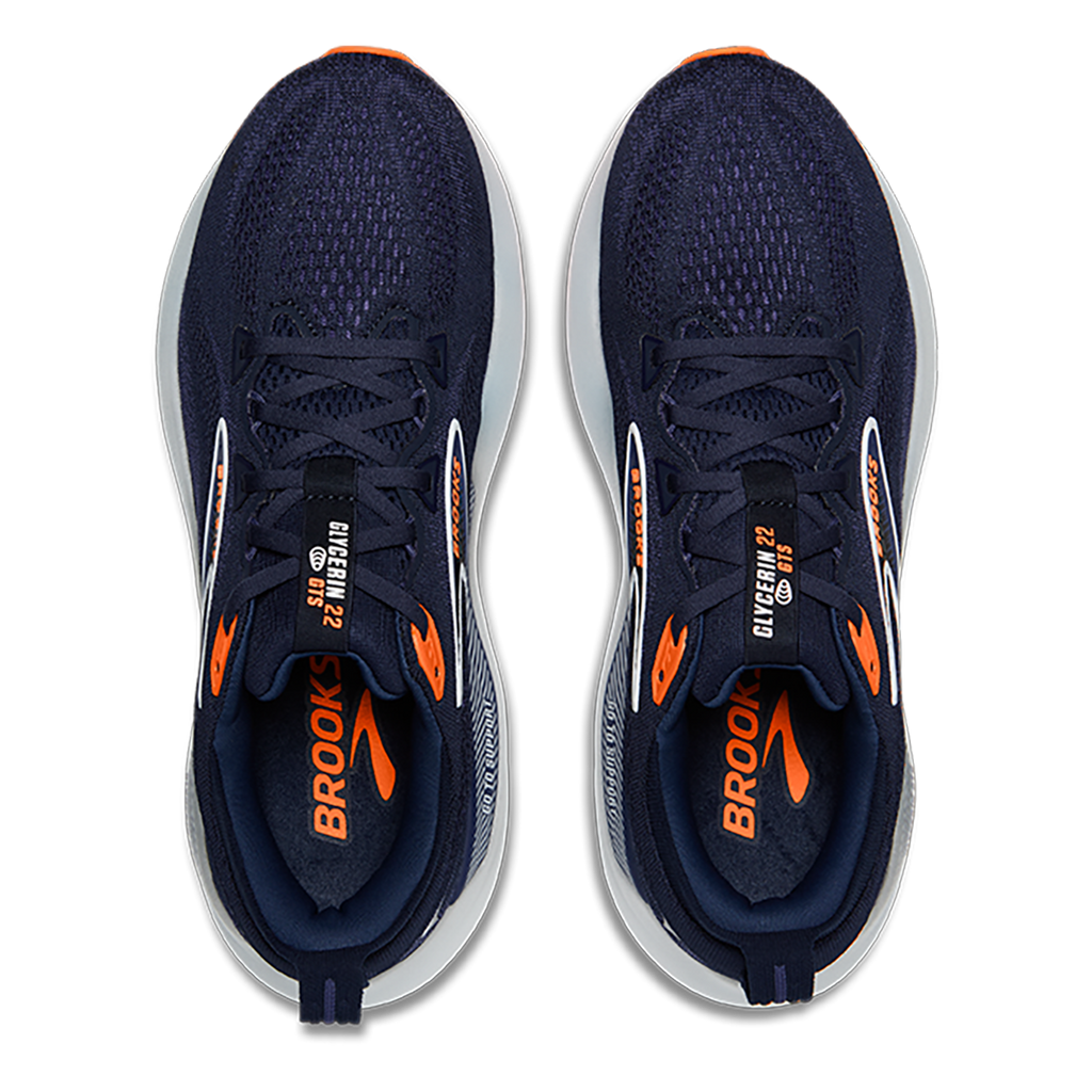 Brooks Glycerin GTS 22 — Black - Black - Ebony — Size D — Width 8 — Alternate View 27
