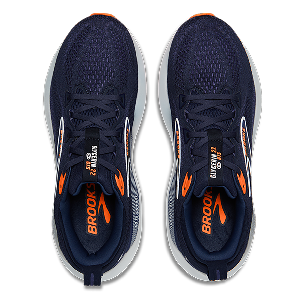 Brooks Glycerin GTS 22 — Black - Black - Ebony — Size D — Width 8 — Alternate View 27