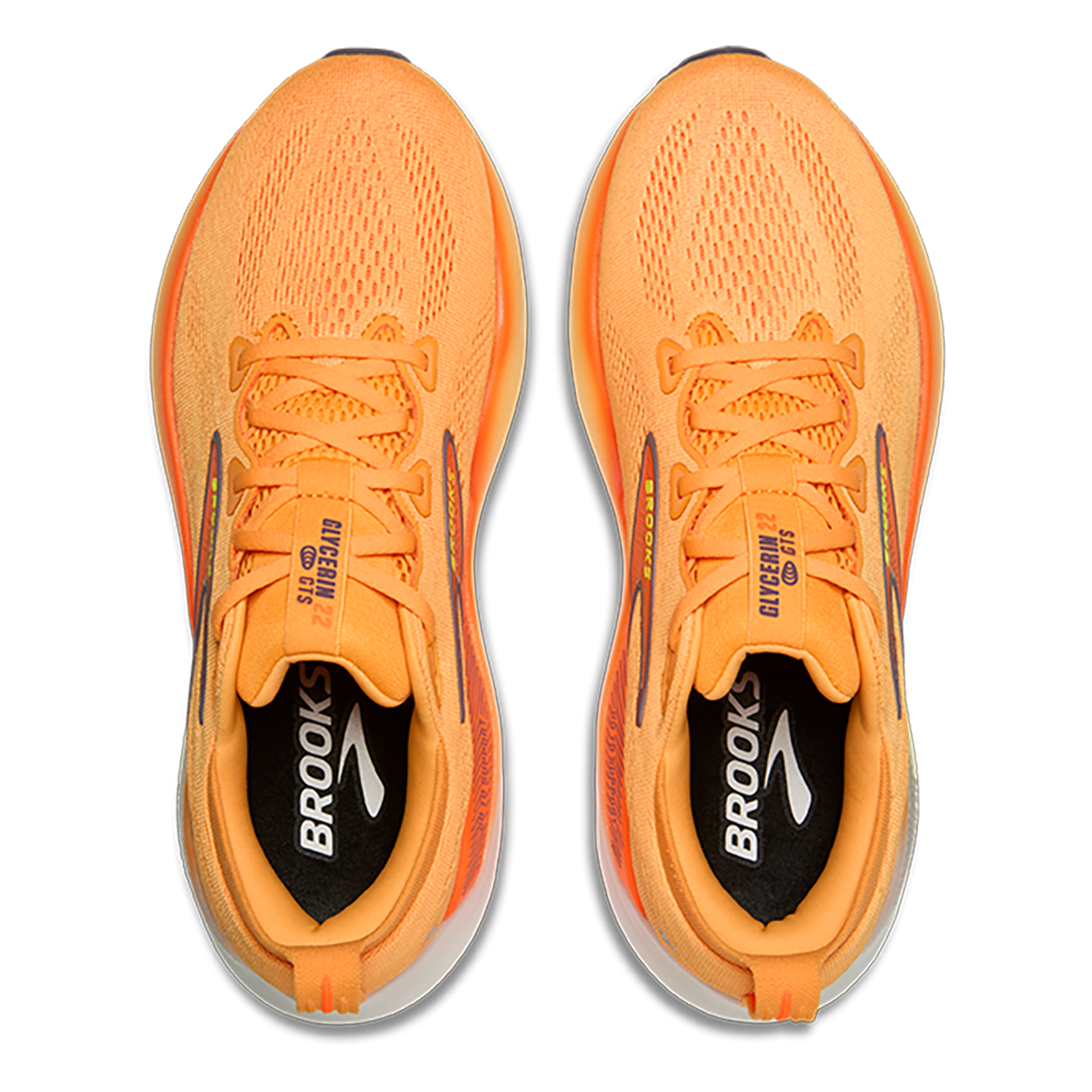 Brooks Glycerin GTS 22 — Black - Black - Ebony — Size D — Width 8 — Alternate View 11