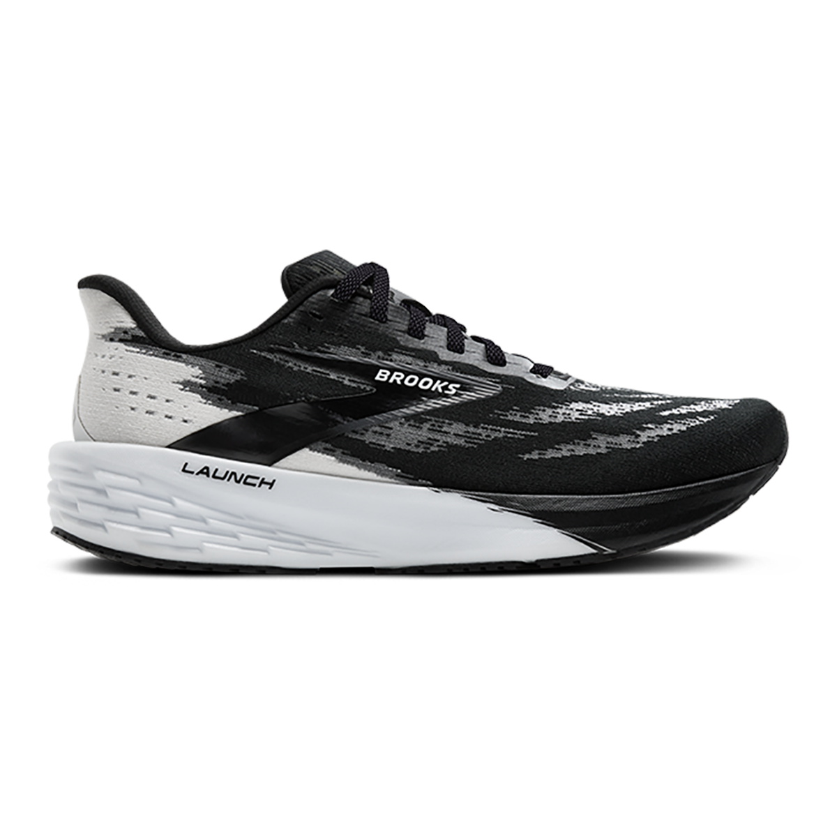 Brooks Launch 11 — Black - Grey - Gold — Size D — Width 8.5 — Alternate View 9