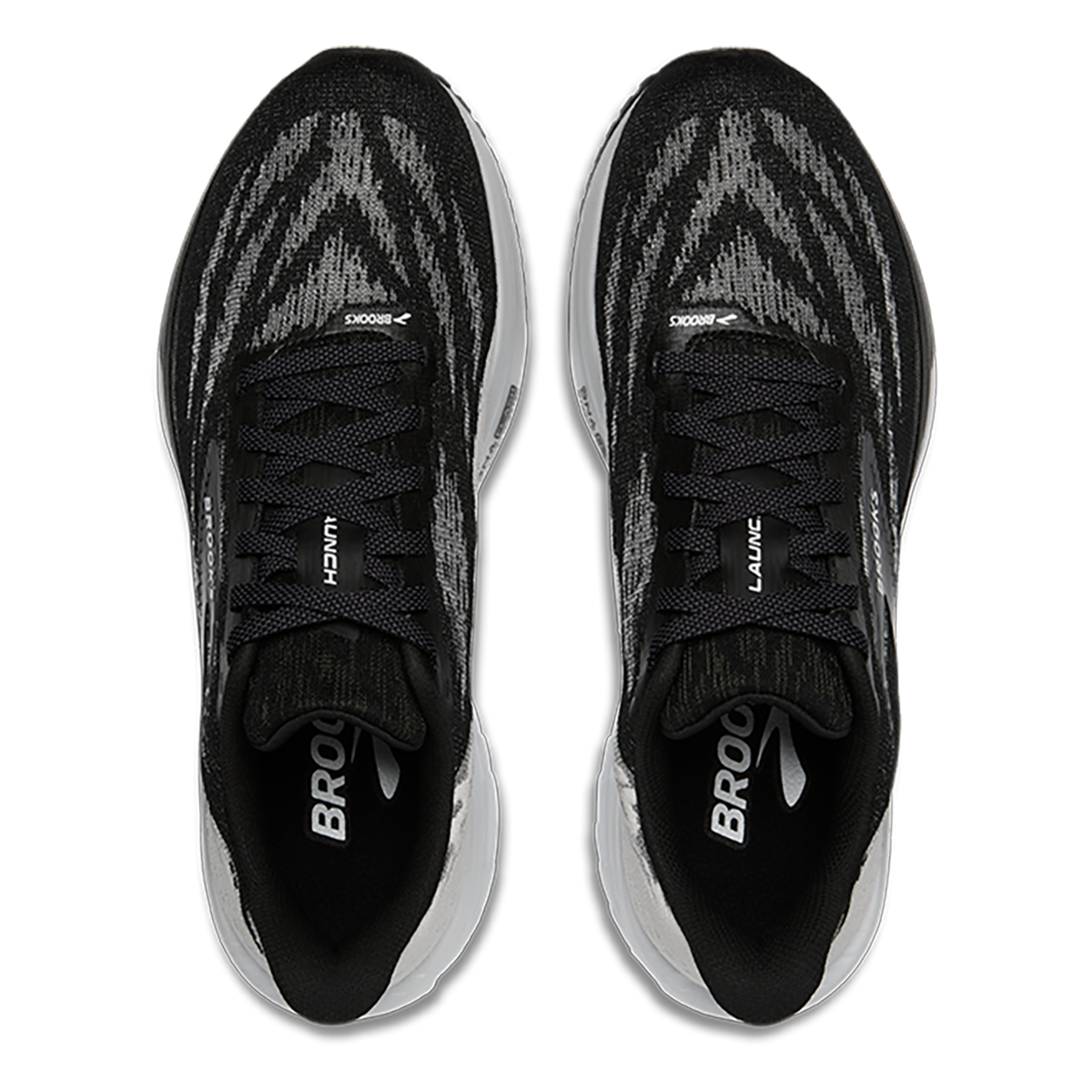 Brooks Launch 11 — Black - Grey - Gold — Size D — Width 8.5 — Alternate View 11