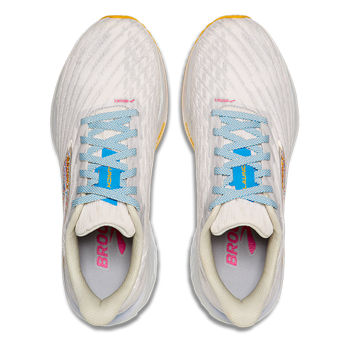 Brooks Launch 11 — Black - Grey - Gold — Size D — Width 8.5 — Back View