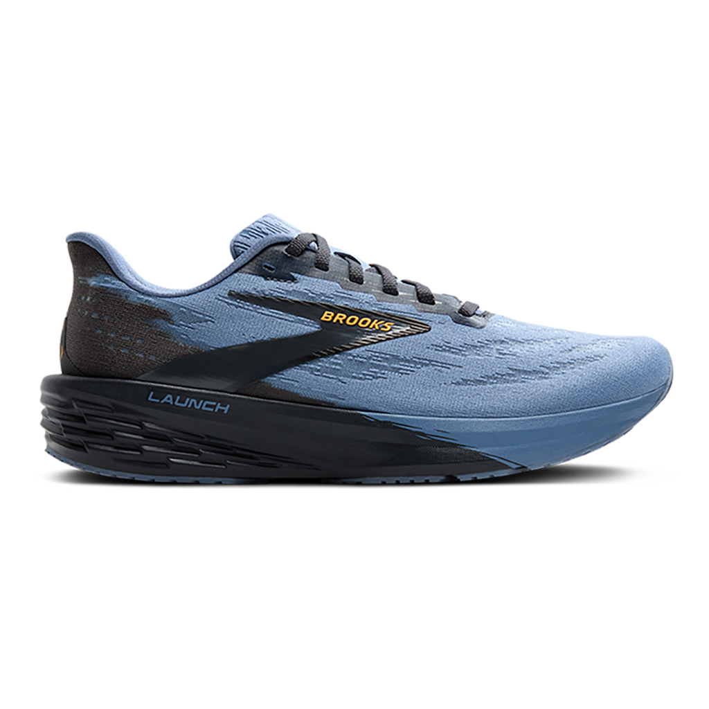 Brooks Launch 11 — Black - Grey - Gold — Size D — Width 8.5 — Alternate View 17