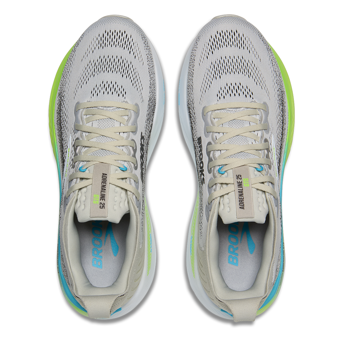 Brooks Adrenaline GTS 25 — Black - Black - Ebony — Size D — Width 8 — Alternate View 11