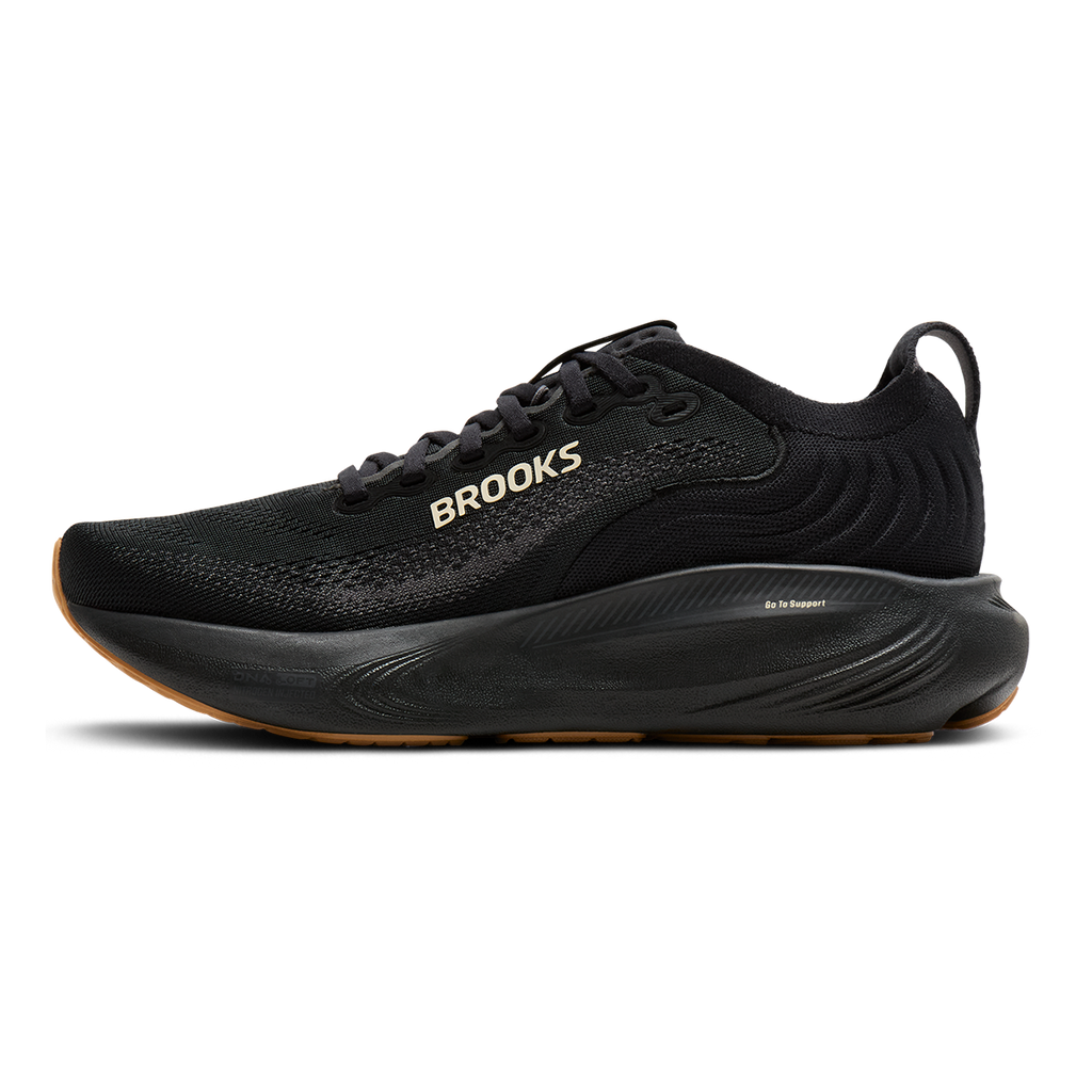 Brooks Adrenaline GTS 25 — Black - Black - Ebony — Size D — Width 8 — Alternate View 31