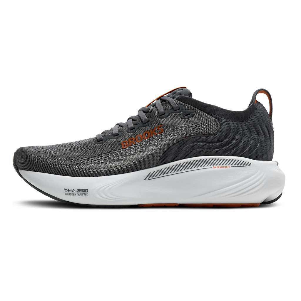 Brooks Adrenaline GTS 25 — Black - Black - Ebony — Size D — Width 8 — Alternate View 51