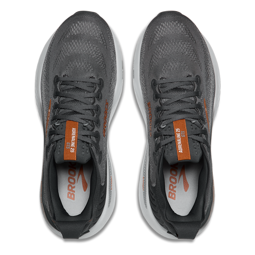 Brooks Adrenaline GTS 25 — Black - Black - Ebony — Size D — Width 8 — Alternate View 52