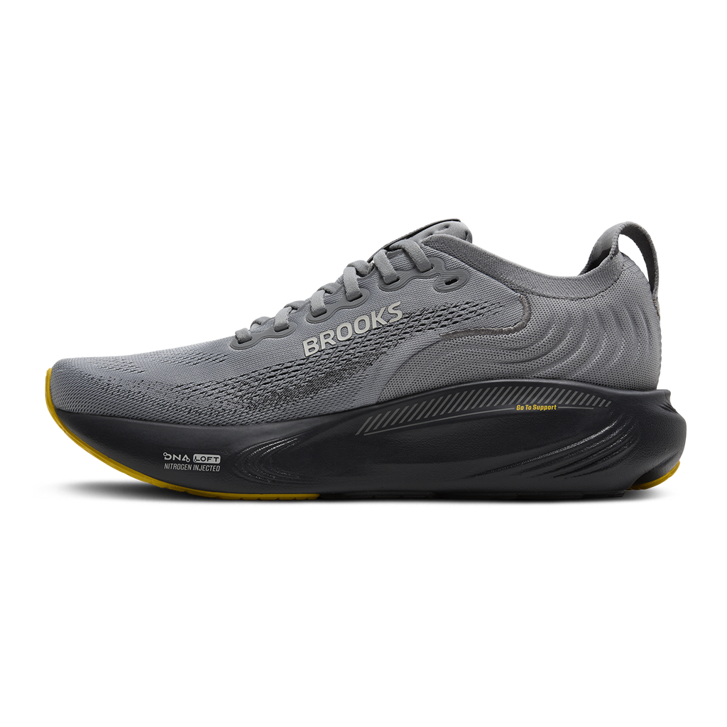 Brooks Adrenaline GTS 25 — Black - Black - Ebony — Size D — Width 8 — Alternate View 19