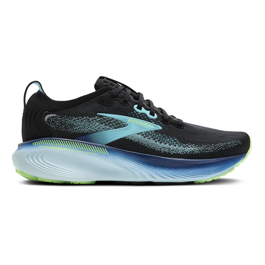 Brooks Adrenaline GTS 25 — Black - Black - Ebony — Size D — Width 8 — Alternate View 22