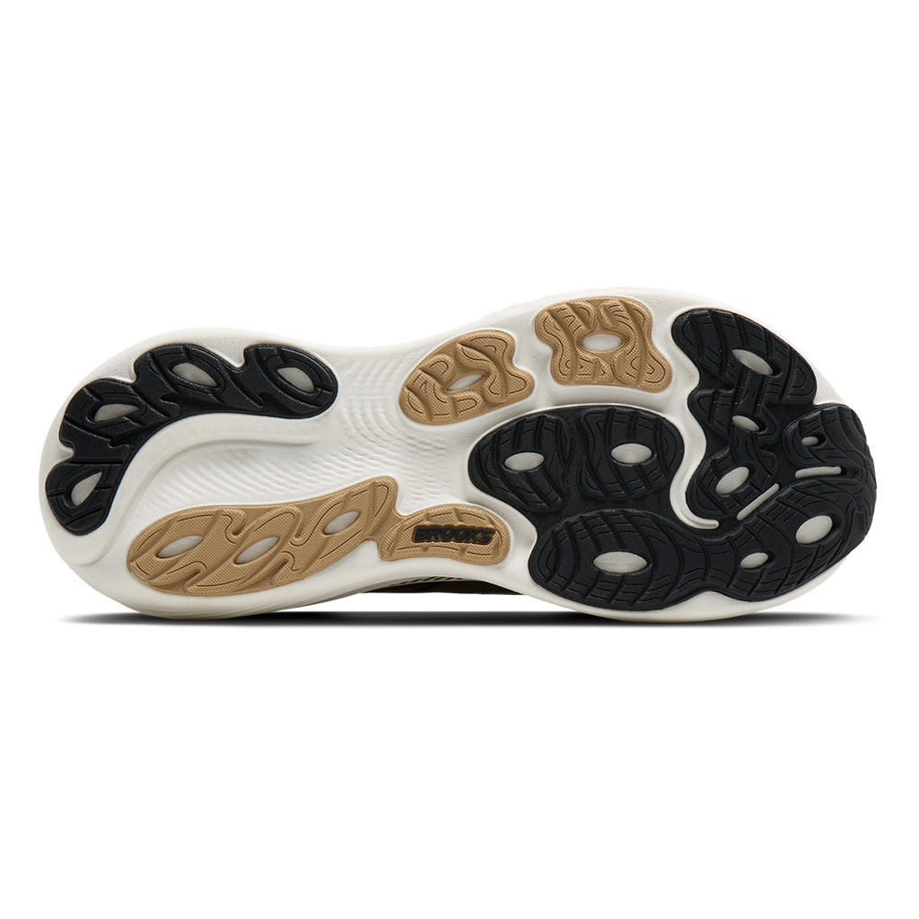 Brooks Adrenaline GTS 25 — Black - Black - Ebony — Size D — Width 8 — Top View