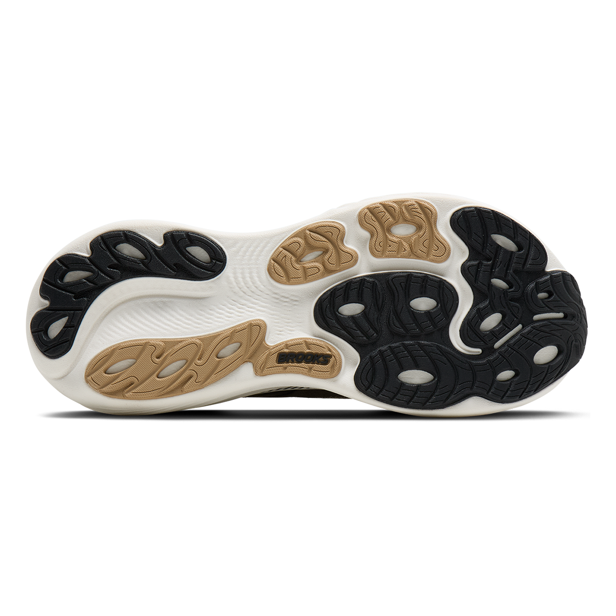 Brooks Adrenaline GTS 25 — Black - Black - Ebony — Size D — Width 8 — Top View