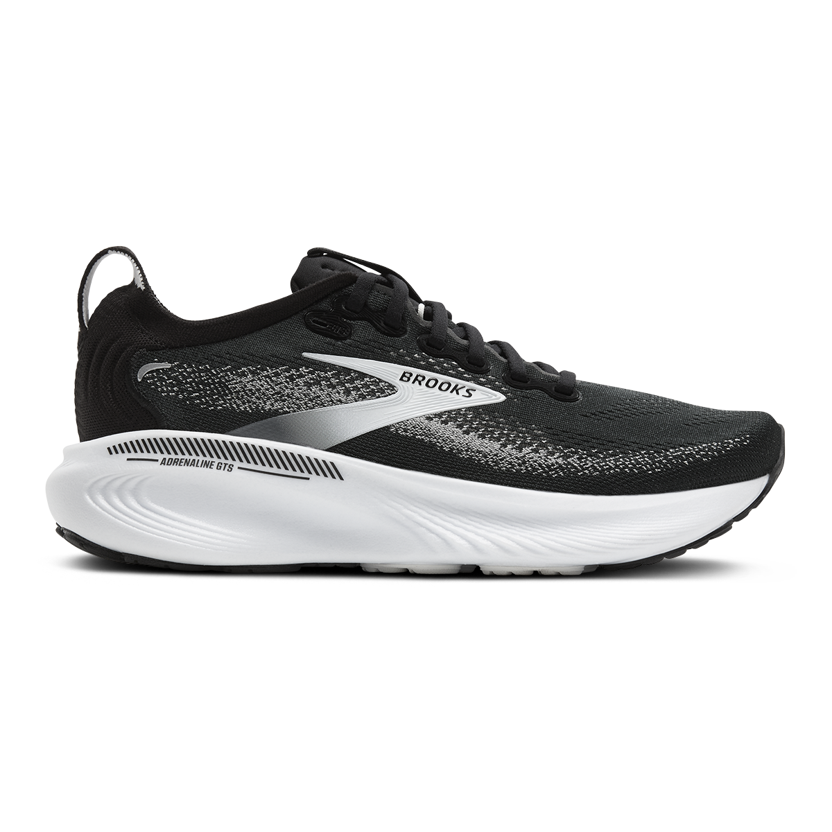 Brooks Adrenaline GTS 25 — Black - Black - Ebony — Size D — Width 8 — Alternate View 13