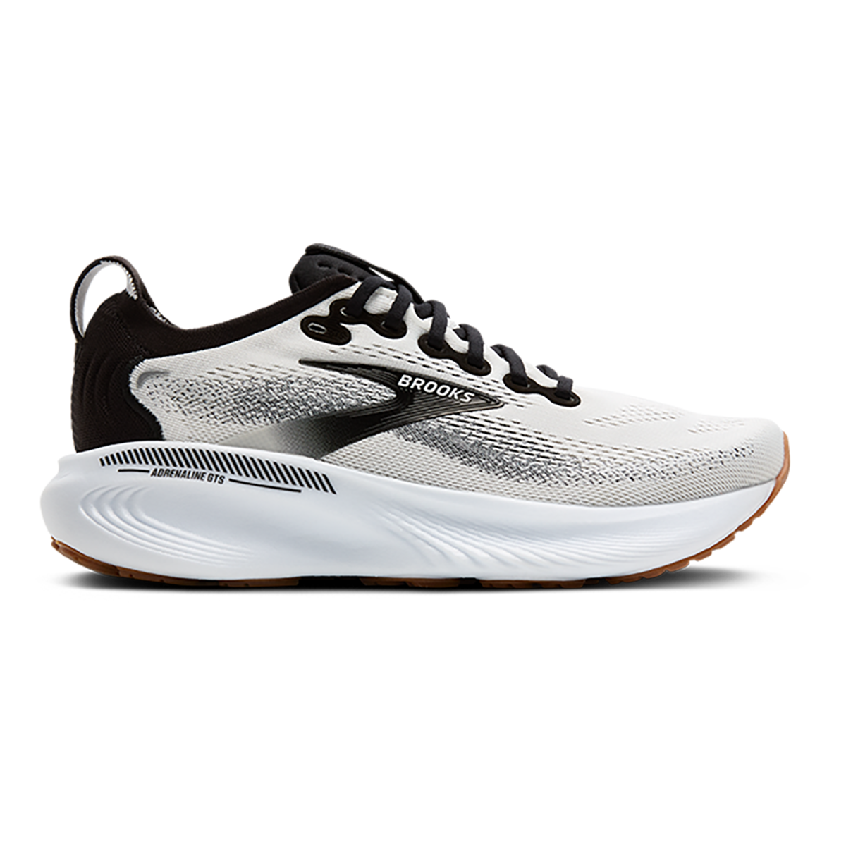 Brooks Adrenaline GTS 25 — Black - Black - Ebony — Size D — Width 8 — Alternate View 17