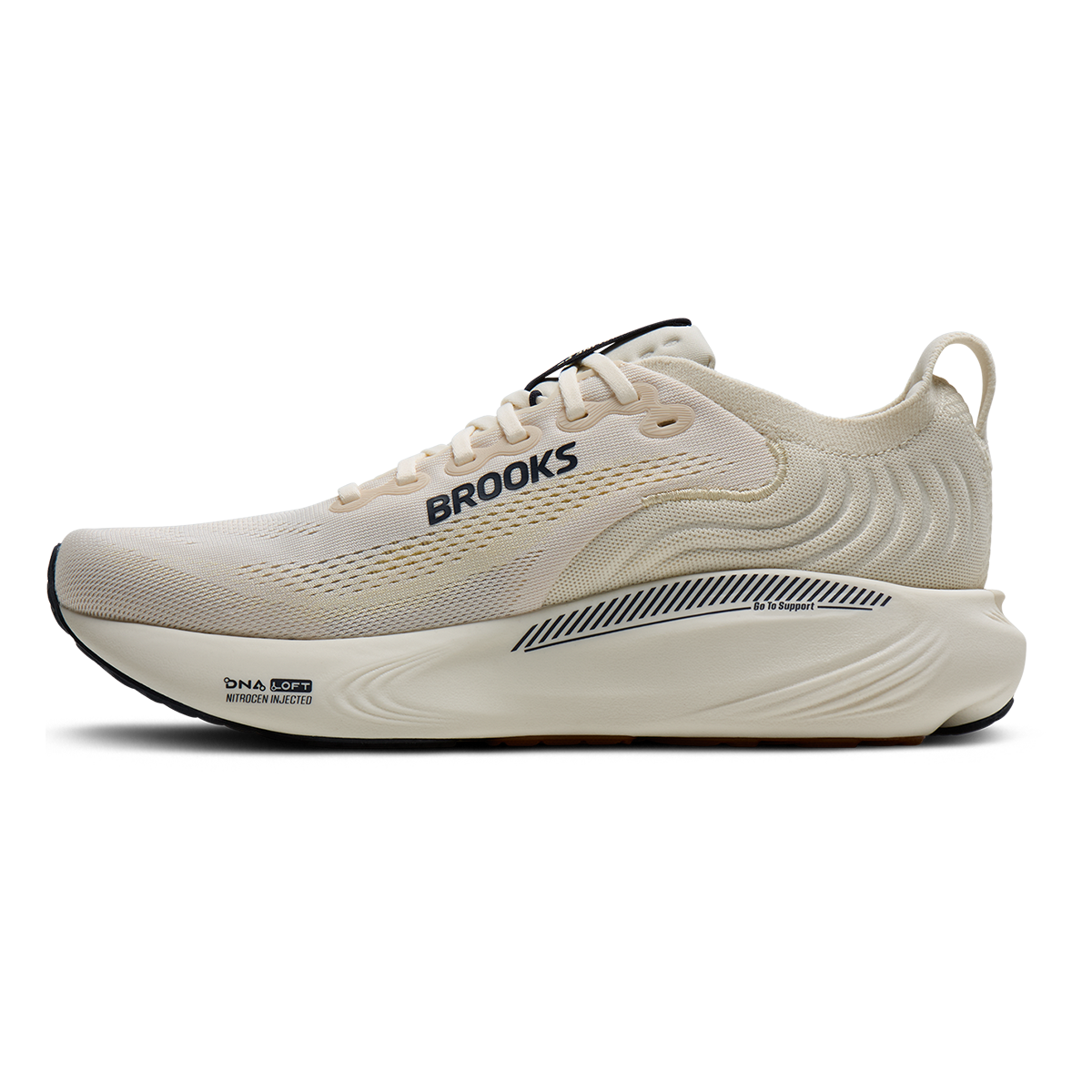 Brooks Adrenaline GTS 25 — Black - Black - Ebony — Size D — Width 8 — Alternate View 47