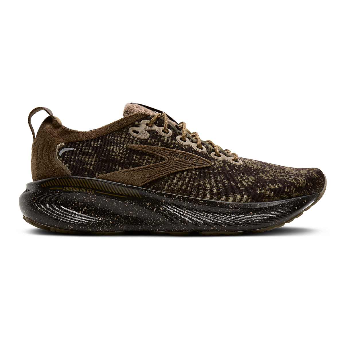 Brooks Adrenaline GTS 25 — Black - Black - Ebony — Size D — Width 8 — Alternate View 42