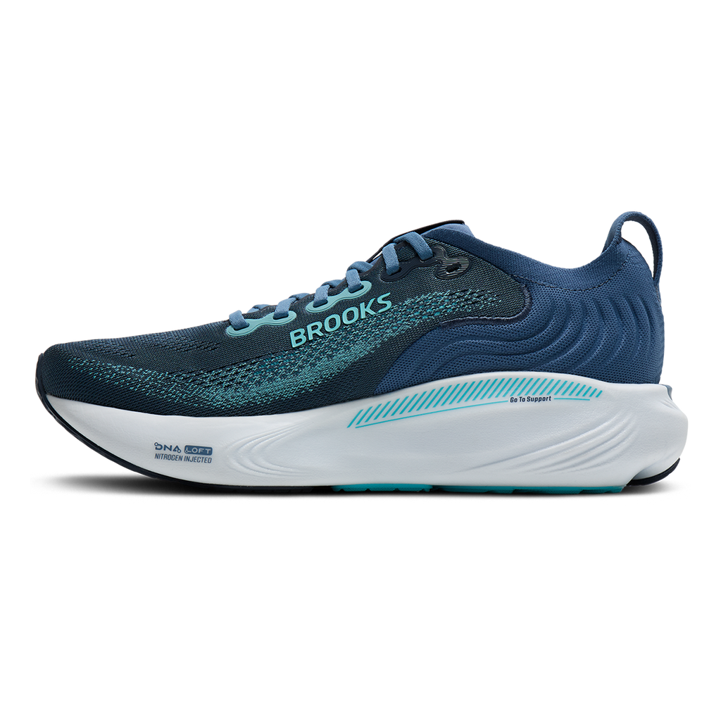 Brooks Adrenaline GTS 25 — Black - Black - Ebony — Size D — Width 8 — Alternate View 35