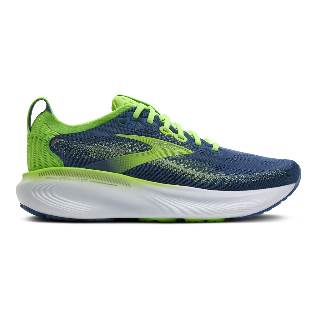 Brooks Adrenaline GTS 25 — Black - Black - Ebony — Size D — Width 8 — Detail View