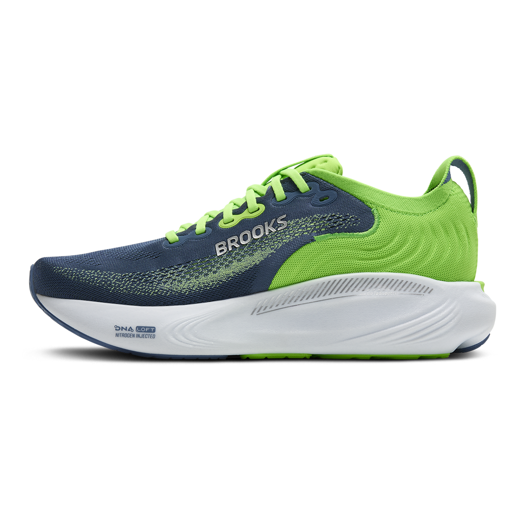 Brooks Adrenaline GTS 25 — Black - Black - Ebony — Size D — Width 8 — Lifestyle View