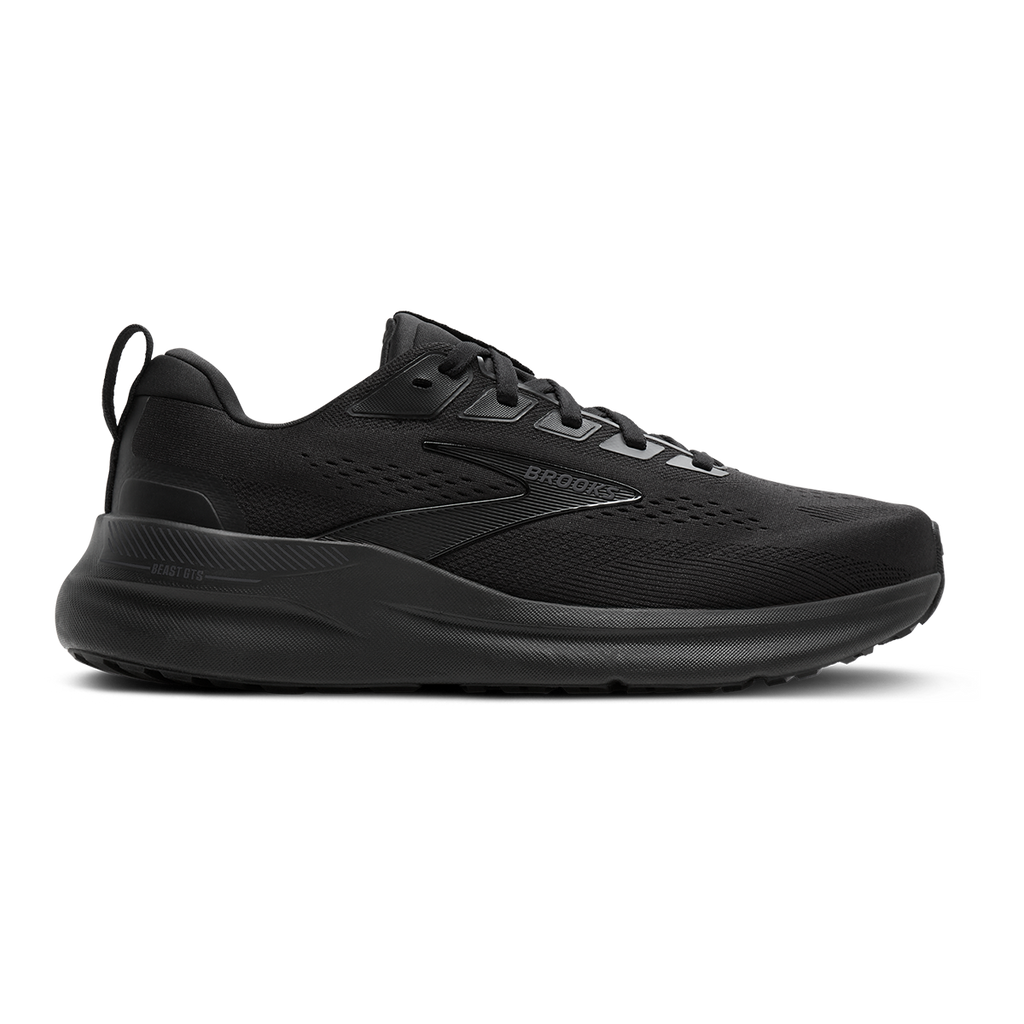 Brooks Beast GTS 26 — Black - Black - Grey — Size D — Width 8 — Detail View