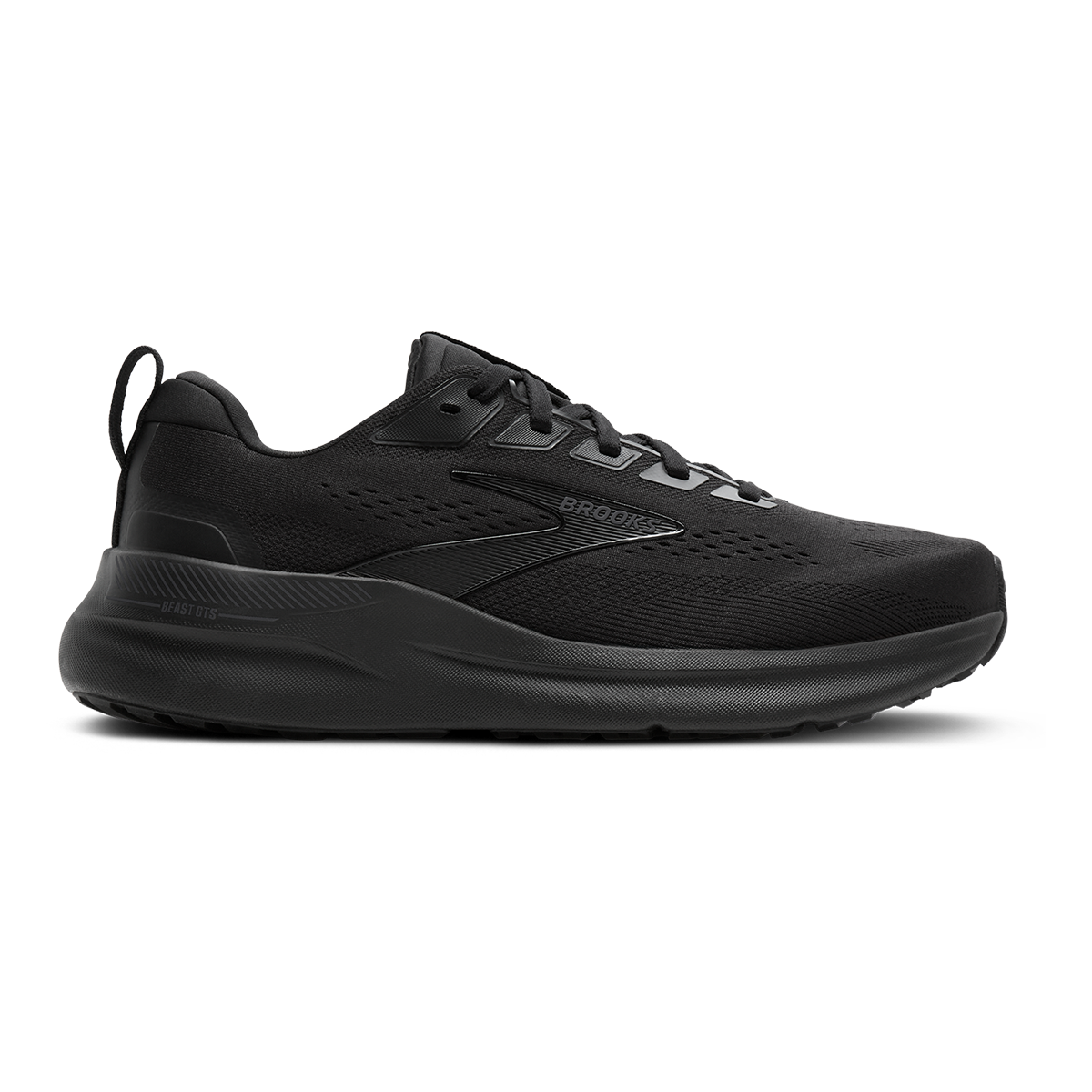 Brooks Beast GTS 26 — Black - Black - Grey — Size D — Width 8 — Detail View