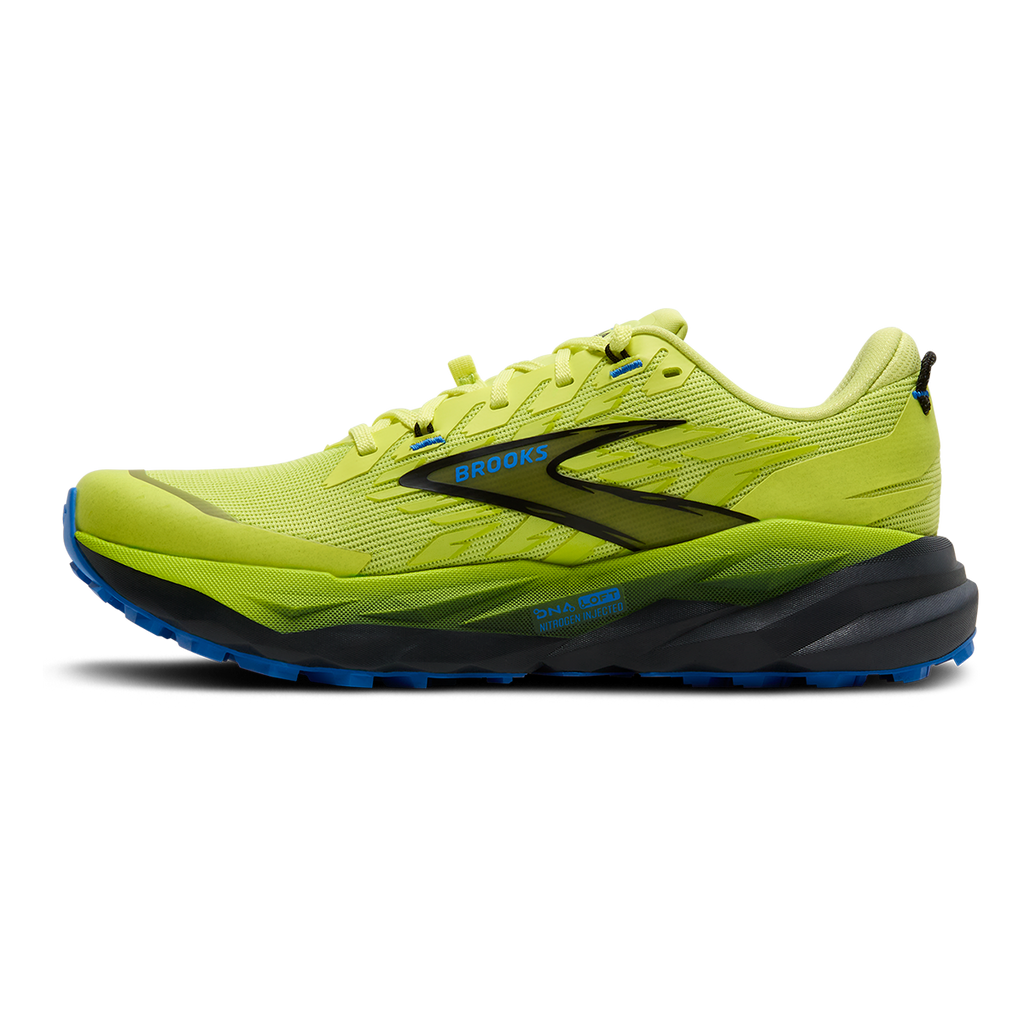 Brooks Cascadia 19 — Black - Black - Ebony — Size D — Width 10 — Lifestyle View